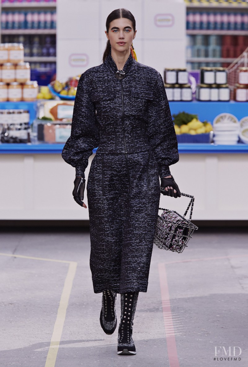Georgia Graham featured in  the Chanel fashion show for Autumn/Winter 2014
