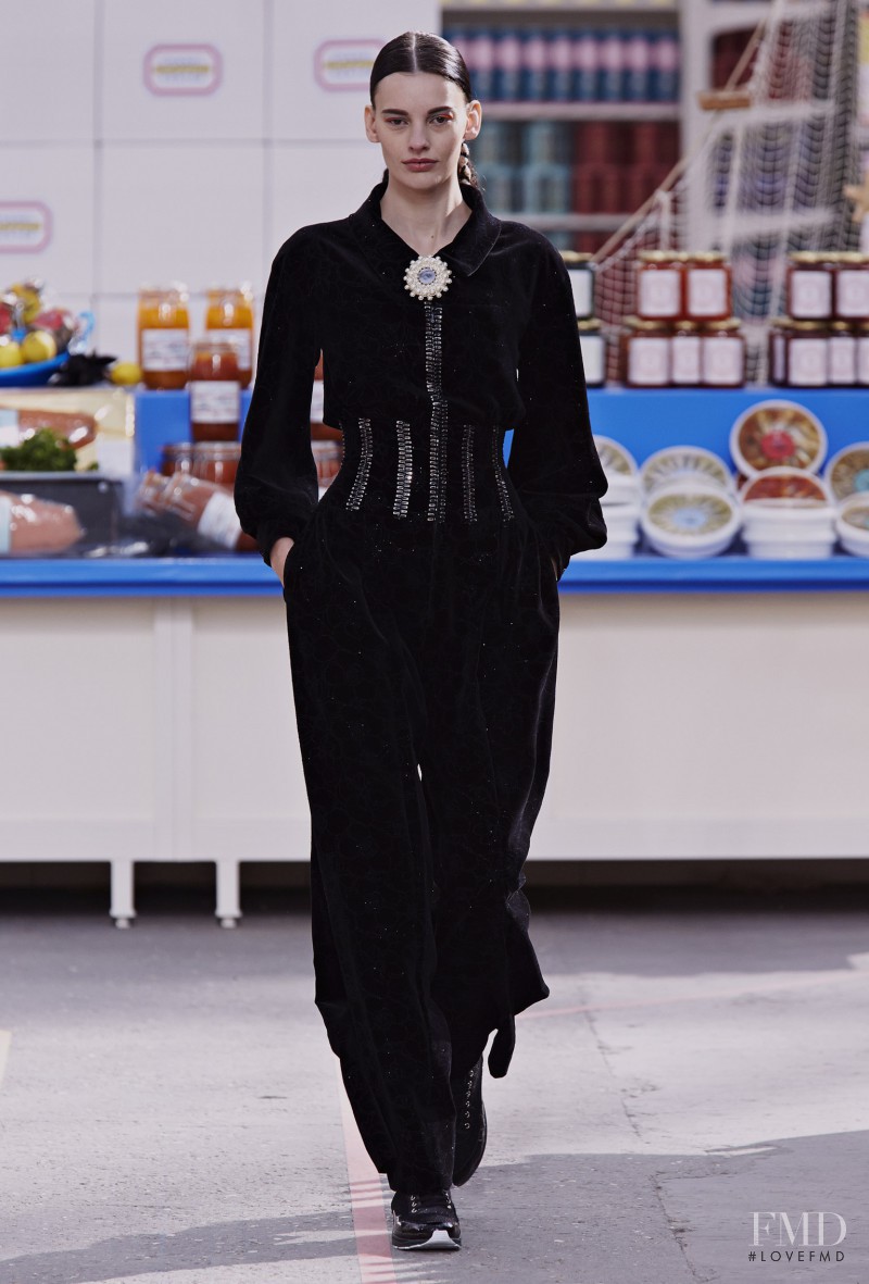 Amanda Murphy featured in  the Chanel fashion show for Autumn/Winter 2014