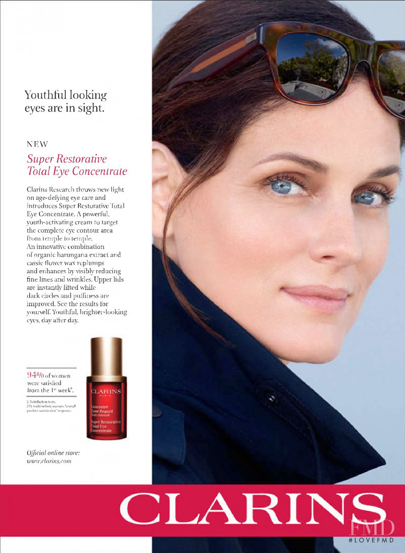 Clarins advertisement for Spring/Summer 2015