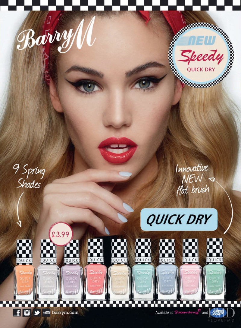 BarryM advertisement for Spring/Summer 2015