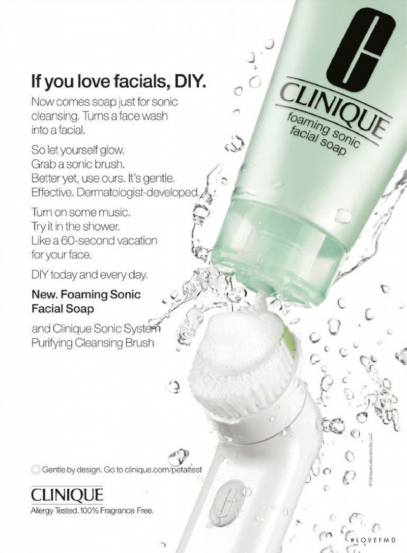 Clinique advertisement for Spring/Summer 2015