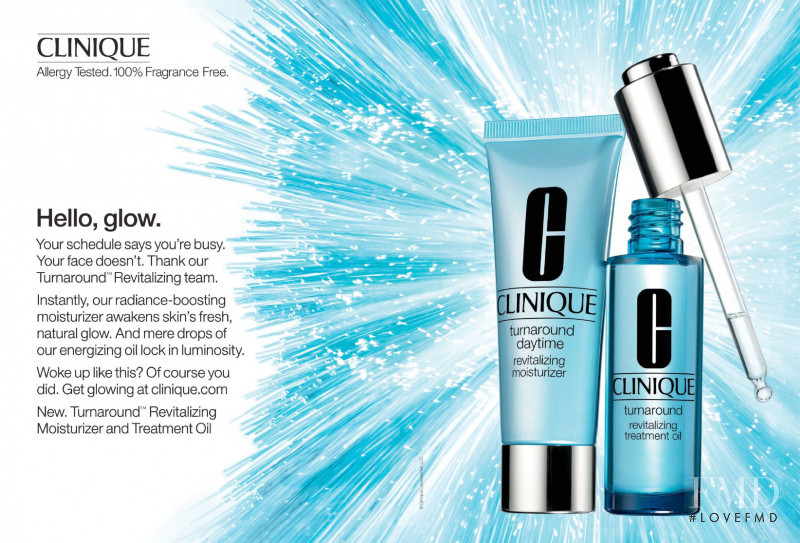 Clinique advertisement for Spring/Summer 2015