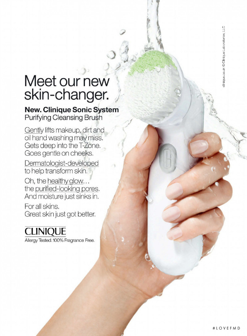 Clinique advertisement for Spring/Summer 2015