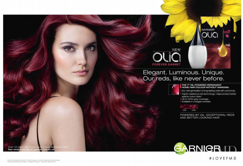 Garnier Olia advertisement for Spring/Summer 2015