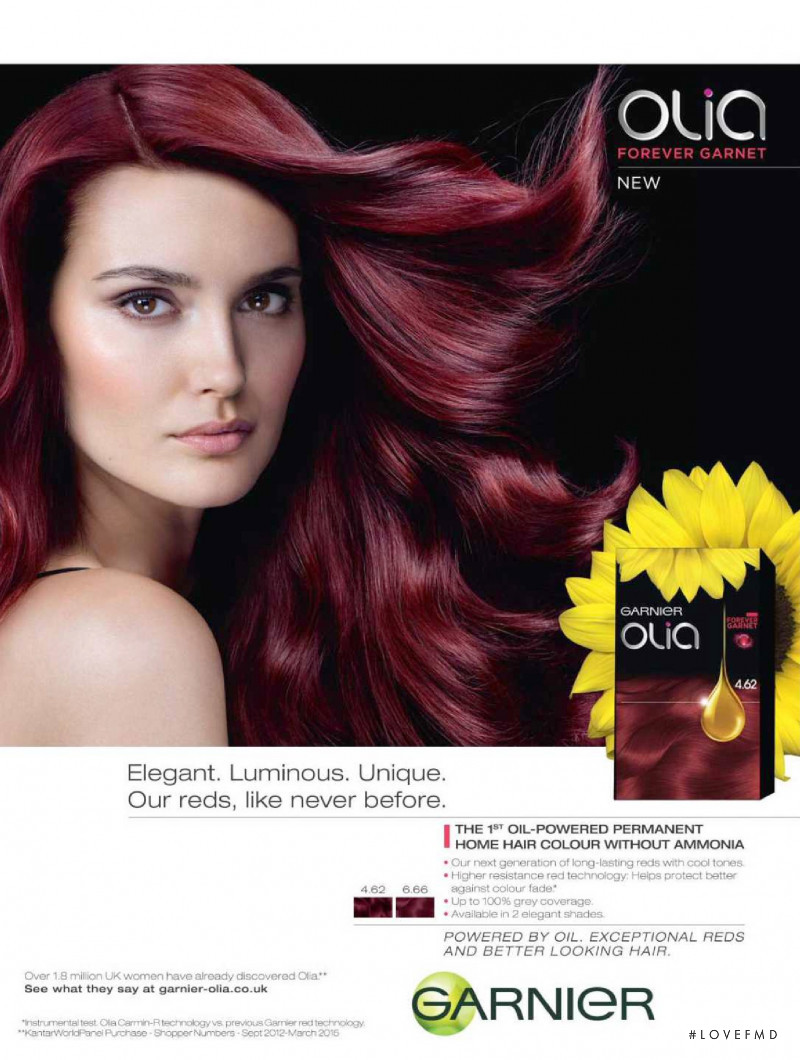 Garnier Olia advertisement for Spring/Summer 2015
