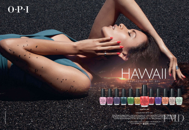 OPI Nail advertisement for Spring/Summer 2015