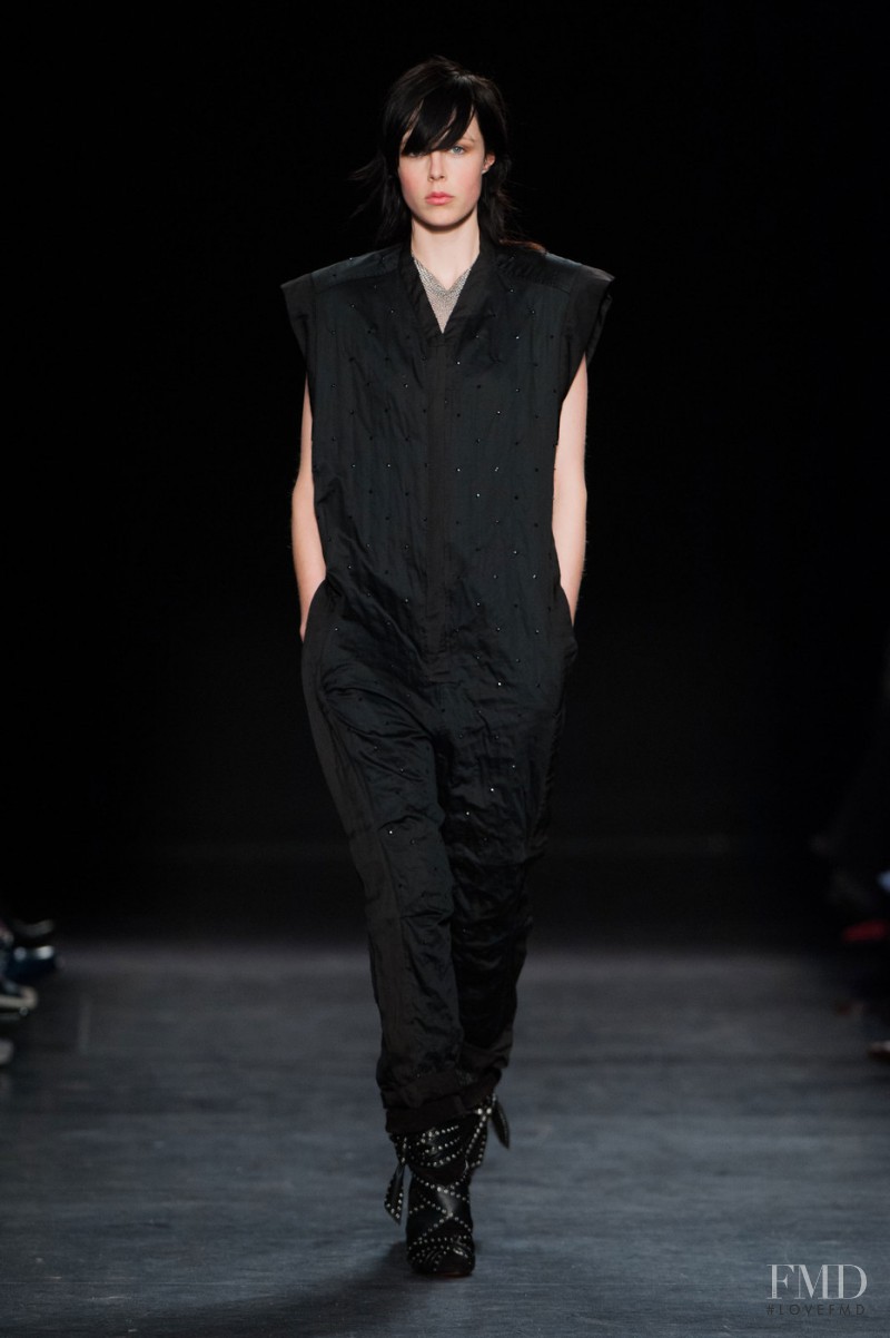 Edie Campbell featured in  the Isabel Marant fashion show for Autumn/Winter 2014