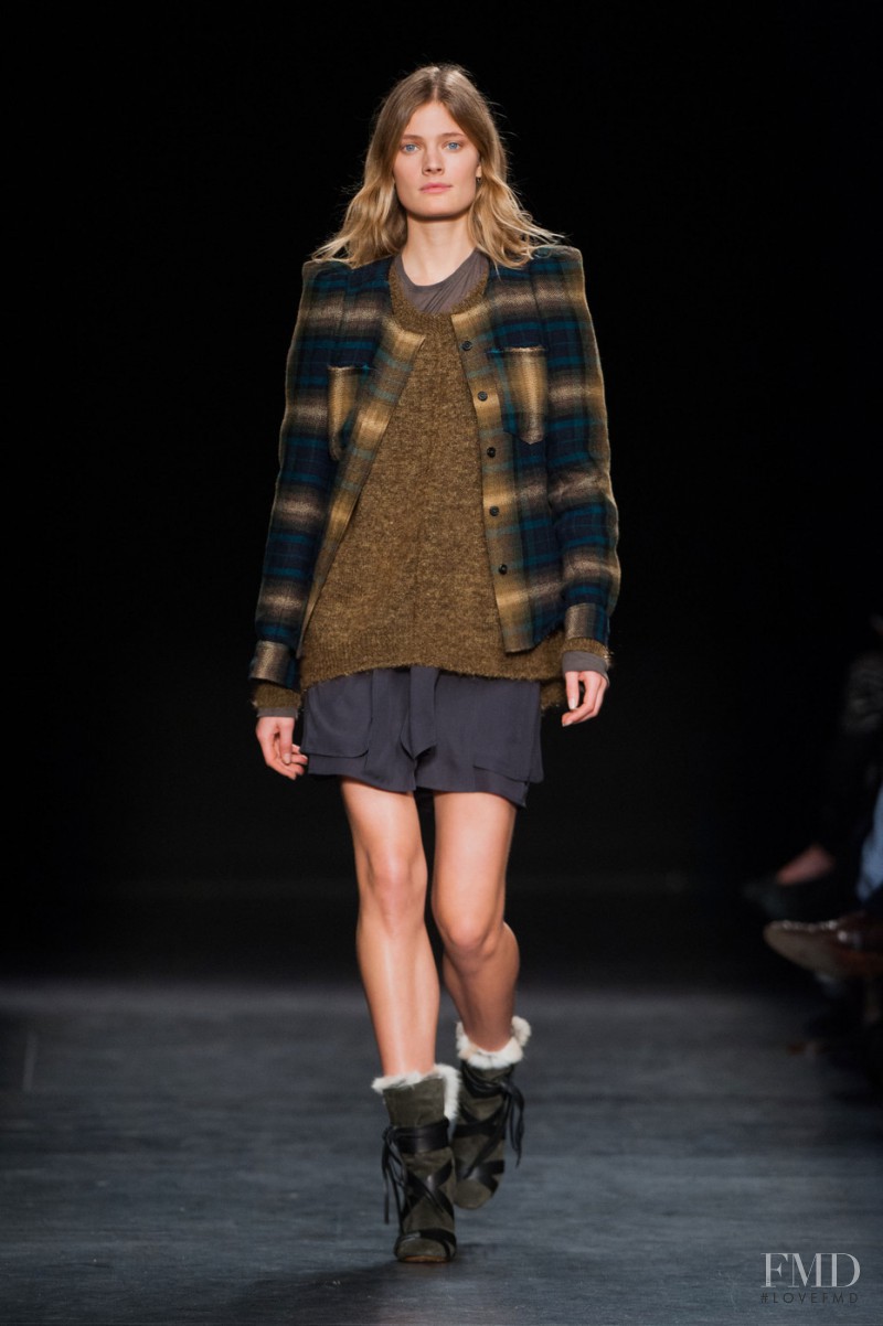 Constance Jablonski featured in  the Isabel Marant fashion show for Autumn/Winter 2014