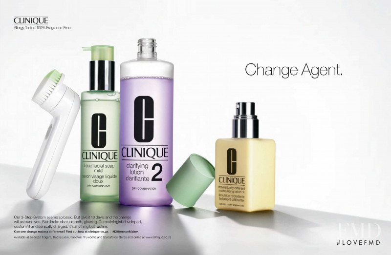 Clinique advertisement for Spring/Summer 2016