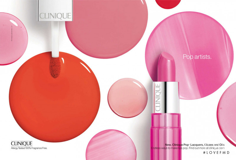 Clinique advertisement for Spring/Summer 2016