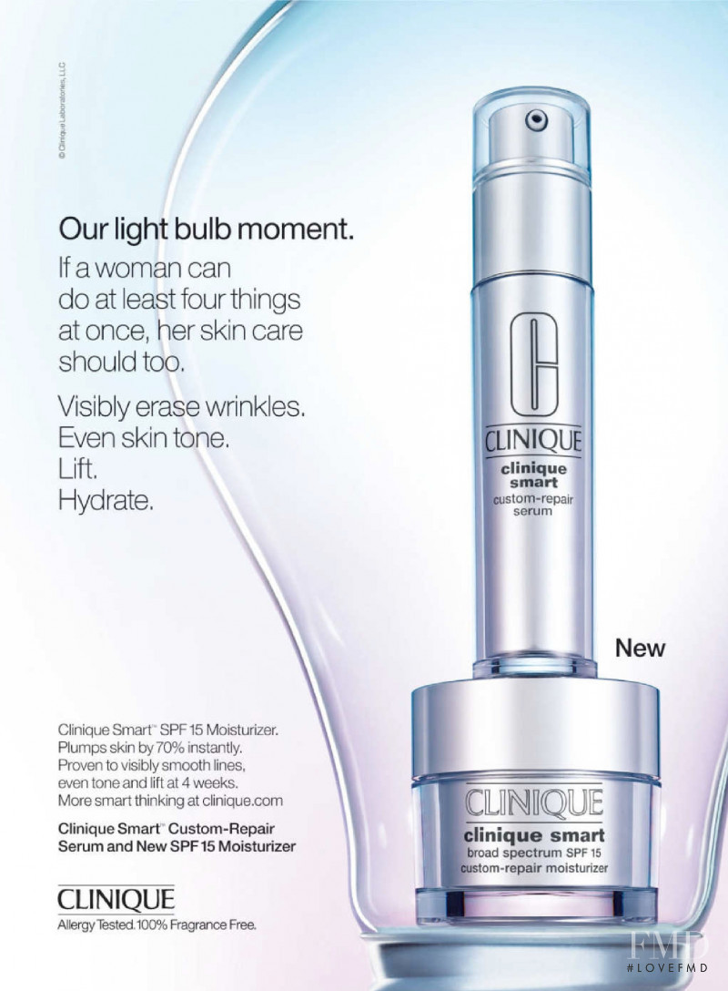 Clinique advertisement for Spring/Summer 2016