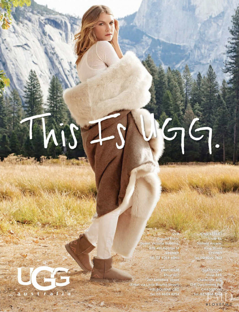 UGG Australia advertisement for Autumn/Winter 2015