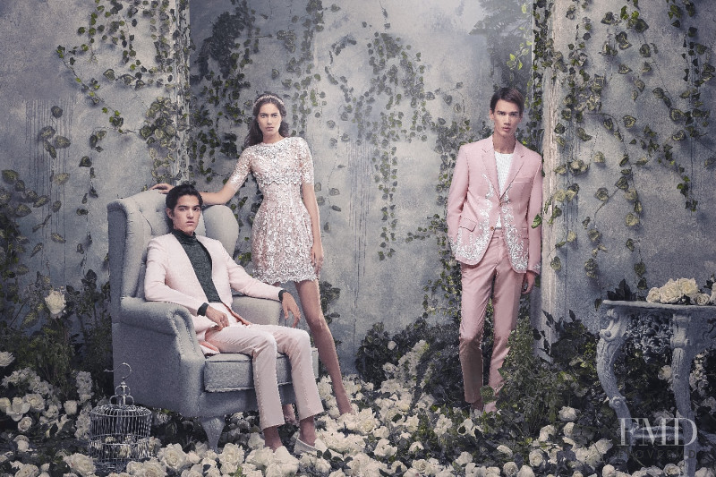 Michael Cinco advertisement for Spring/Summer 2015