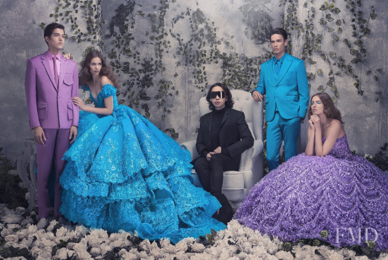 Michael Cinco advertisement for Spring/Summer 2015