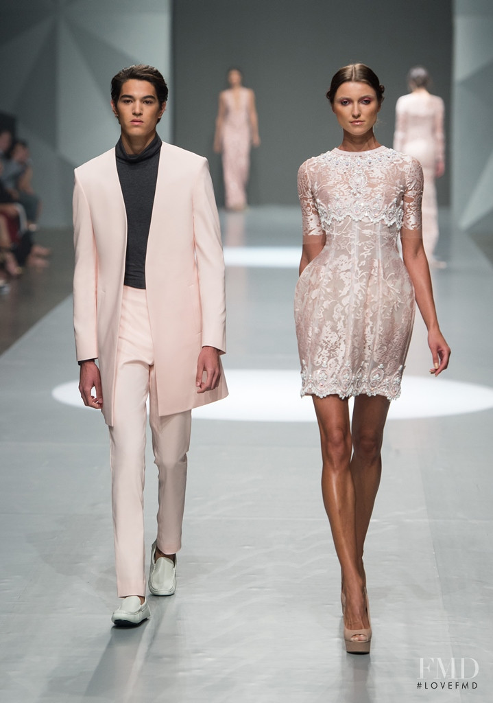 Michael Cinco fashion show for Spring/Summer 2015