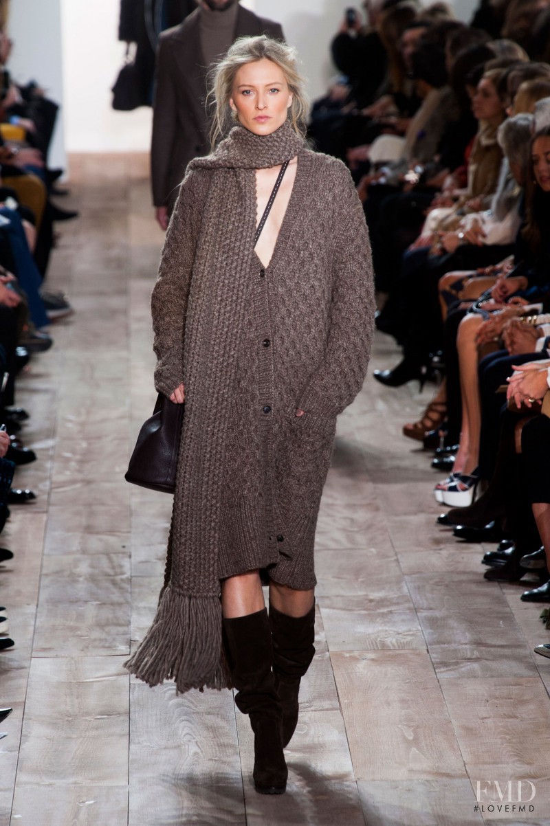 Liisa Winkler featured in  the Michael Kors Collection fashion show for Autumn/Winter 2014