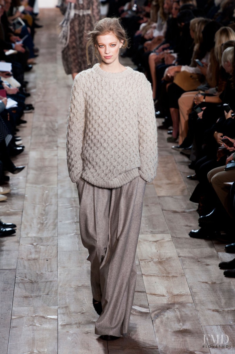 Lexi Boling featured in  the Michael Kors Collection fashion show for Autumn/Winter 2014