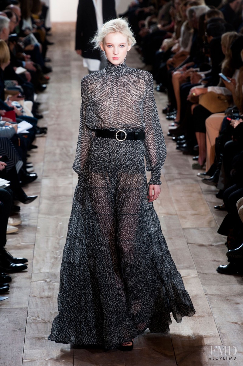 Nastya Sten featured in  the Michael Kors Collection fashion show for Autumn/Winter 2014