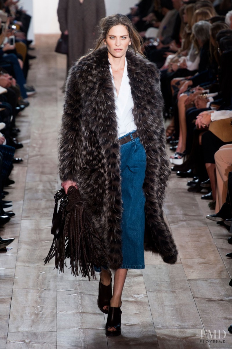 Frankie Rayder featured in  the Michael Kors Collection fashion show for Autumn/Winter 2014