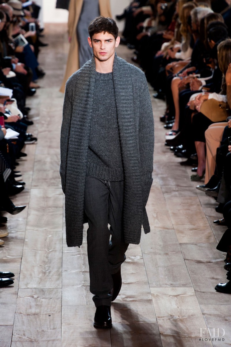 Arthur Gosse featured in  the Michael Kors Collection fashion show for Autumn/Winter 2014