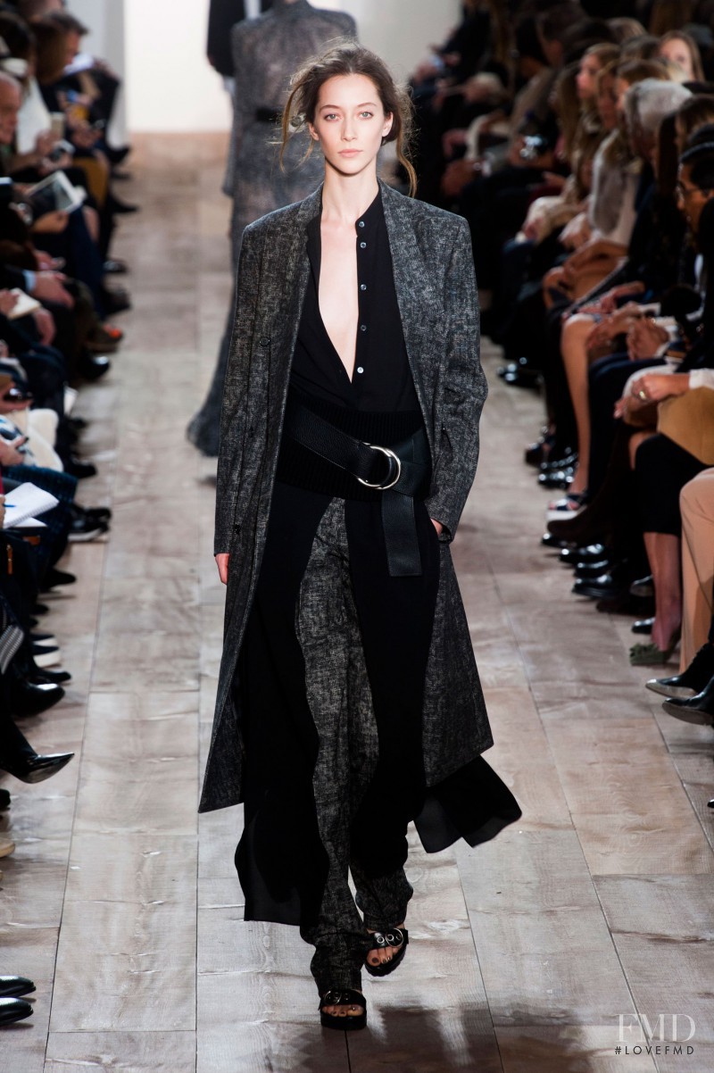 Alana Zimmer featured in  the Michael Kors Collection fashion show for Autumn/Winter 2014