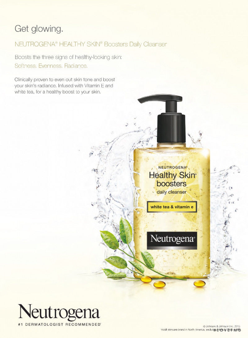 Neutrogena advertisement for Autumn/Winter 2015