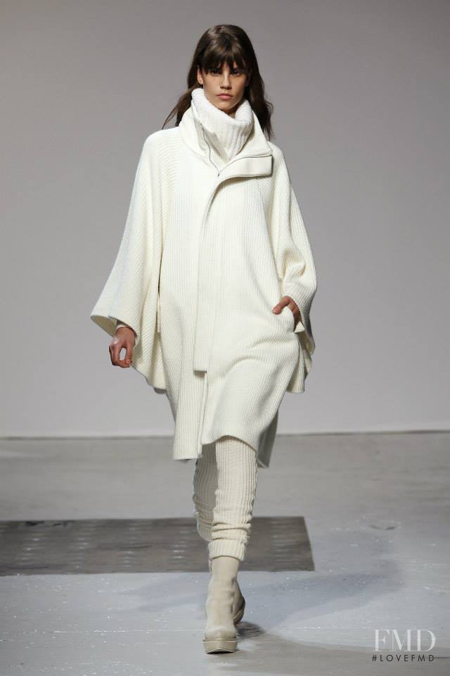 Antonina Petkovic featured in  the Barbara Bui fashion show for Autumn/Winter 2014