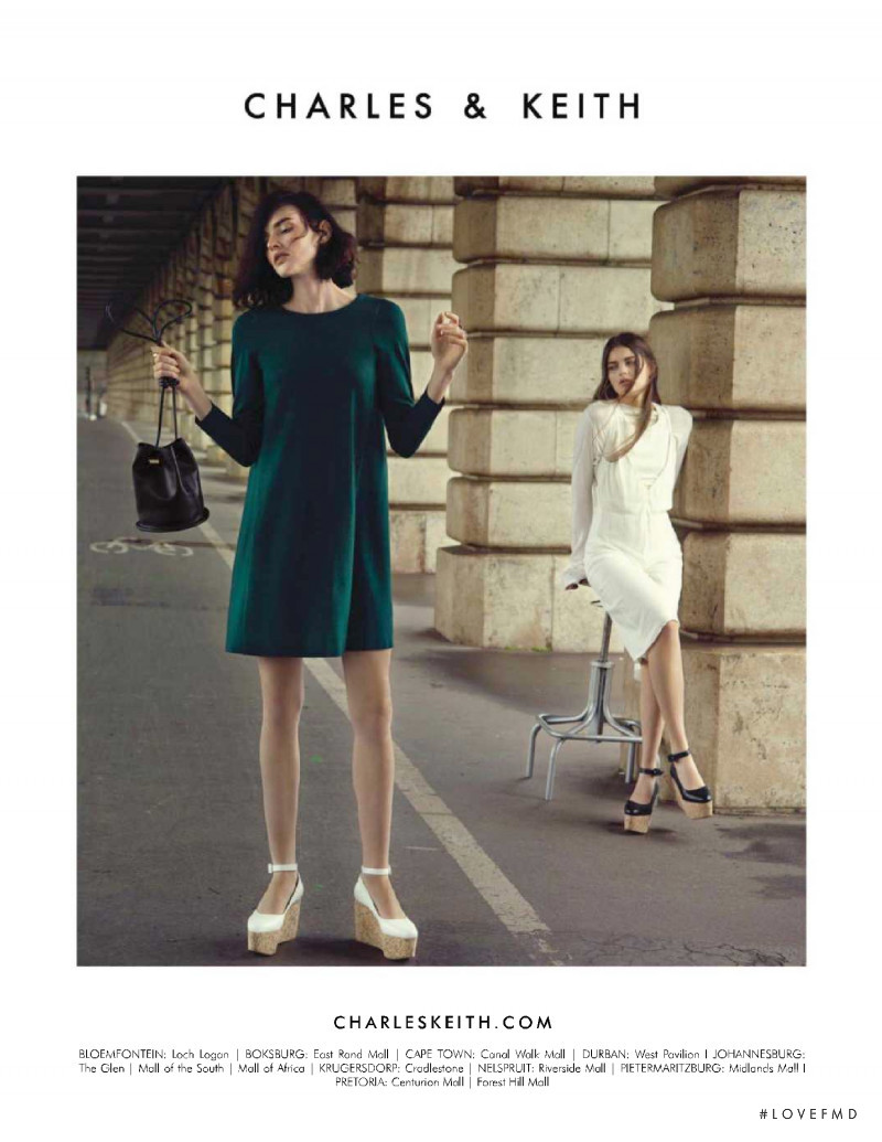 Charles & Keith advertisement for Spring/Summer 2016