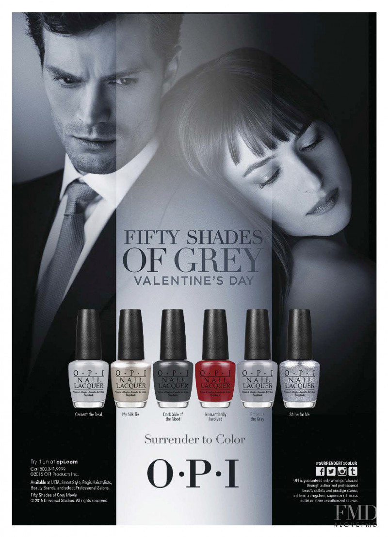 OPI Nail advertisement for Autumn/Winter 2014