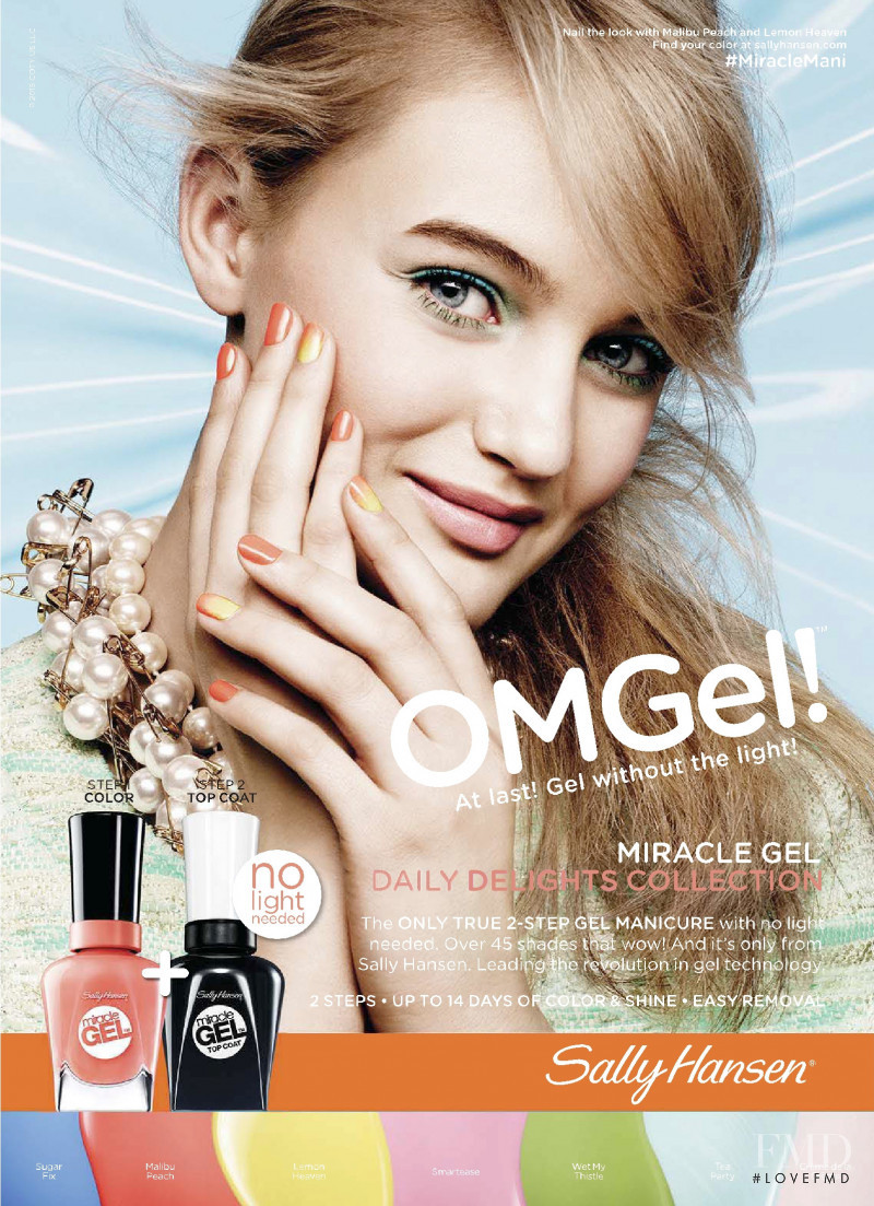 Sally Hansen advertisement for Spring/Summer 2015