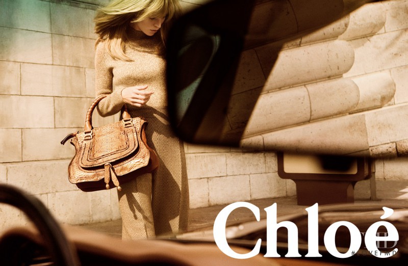 Raquel Zimmermann featured in  the Chloe advertisement for Autumn/Winter 2010