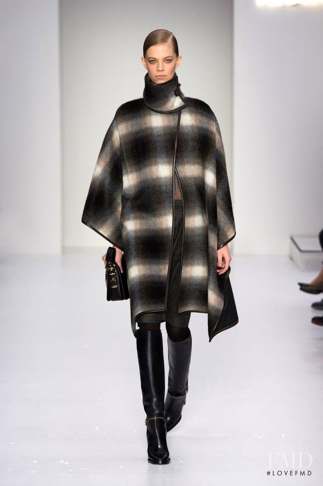 Lexi Boling featured in  the Salvatore Ferragamo fashion show for Autumn/Winter 2014
