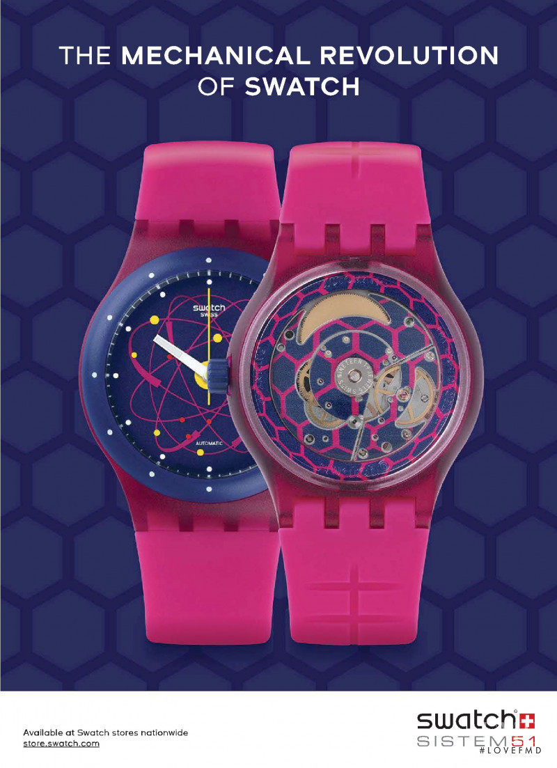 Swatch advertisement for Spring/Summer 2015