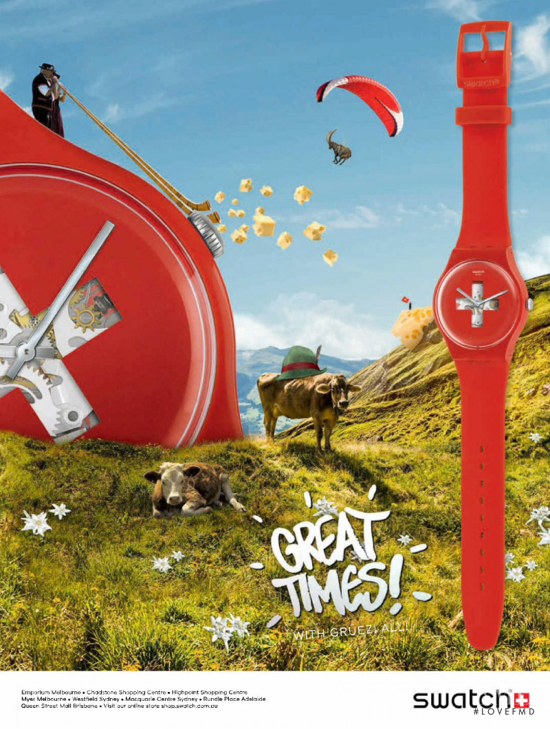 Swatch advertisement for Spring/Summer 2015