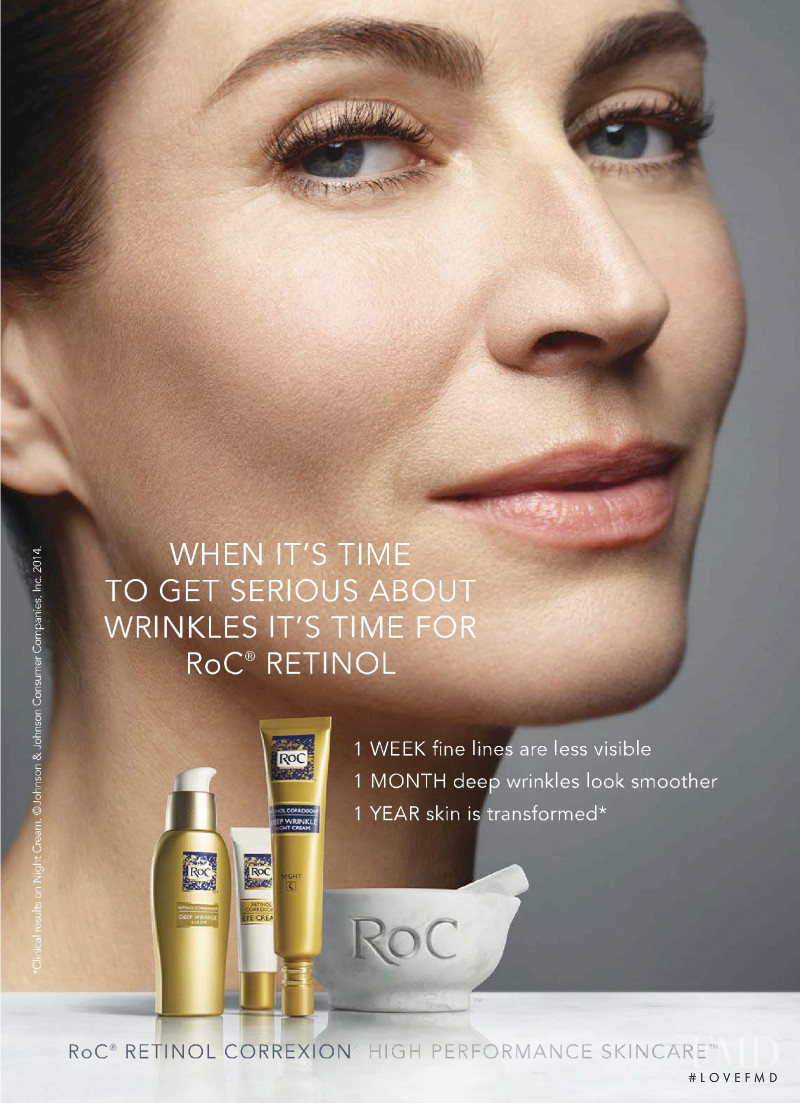 Roc Skincare advertisement for Spring/Summer 2015