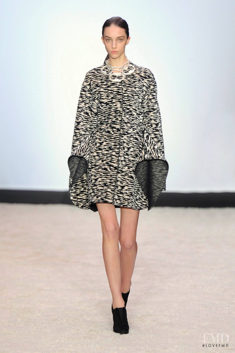 Larissa Marchiori featured in  the Giambattista Valli fashion show for Autumn/Winter 2014