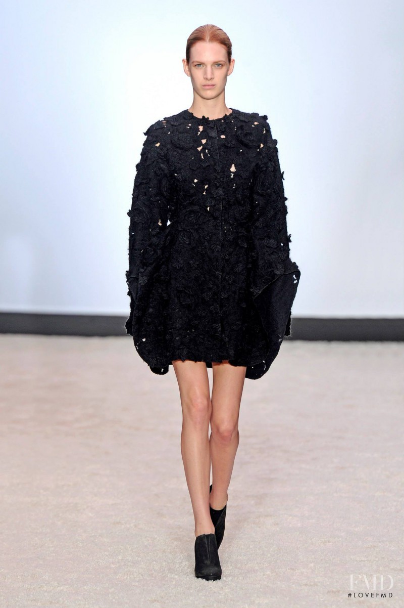 Ashleigh Good featured in  the Giambattista Valli fashion show for Autumn/Winter 2014