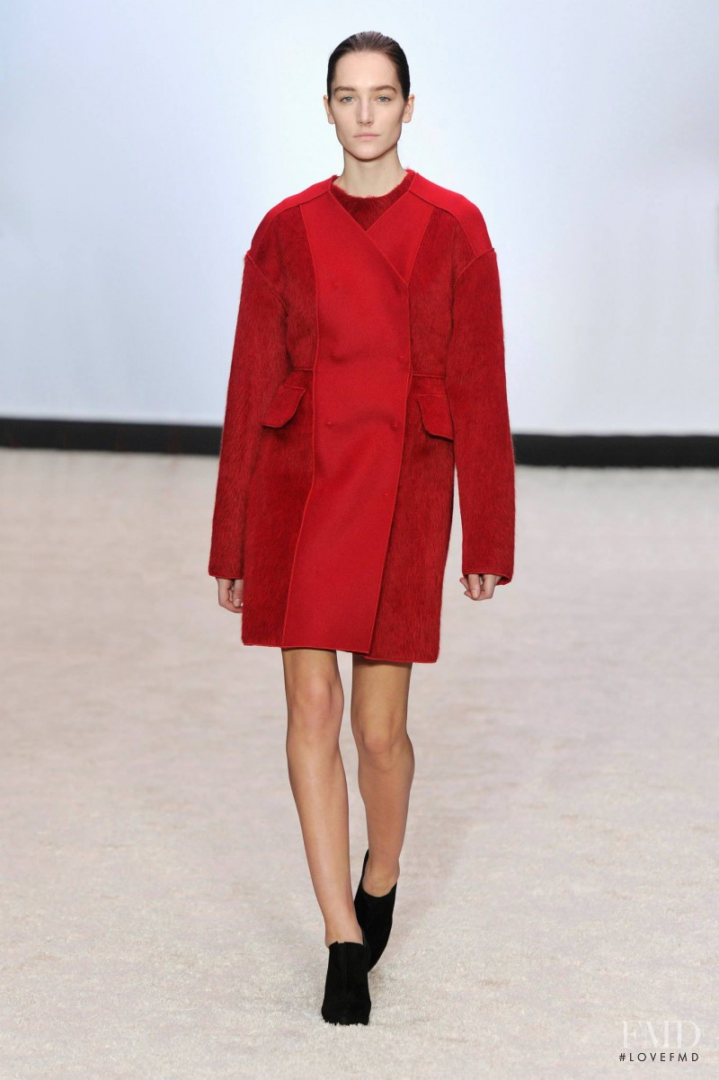 Joséphine Le Tutour featured in  the Giambattista Valli fashion show for Autumn/Winter 2014