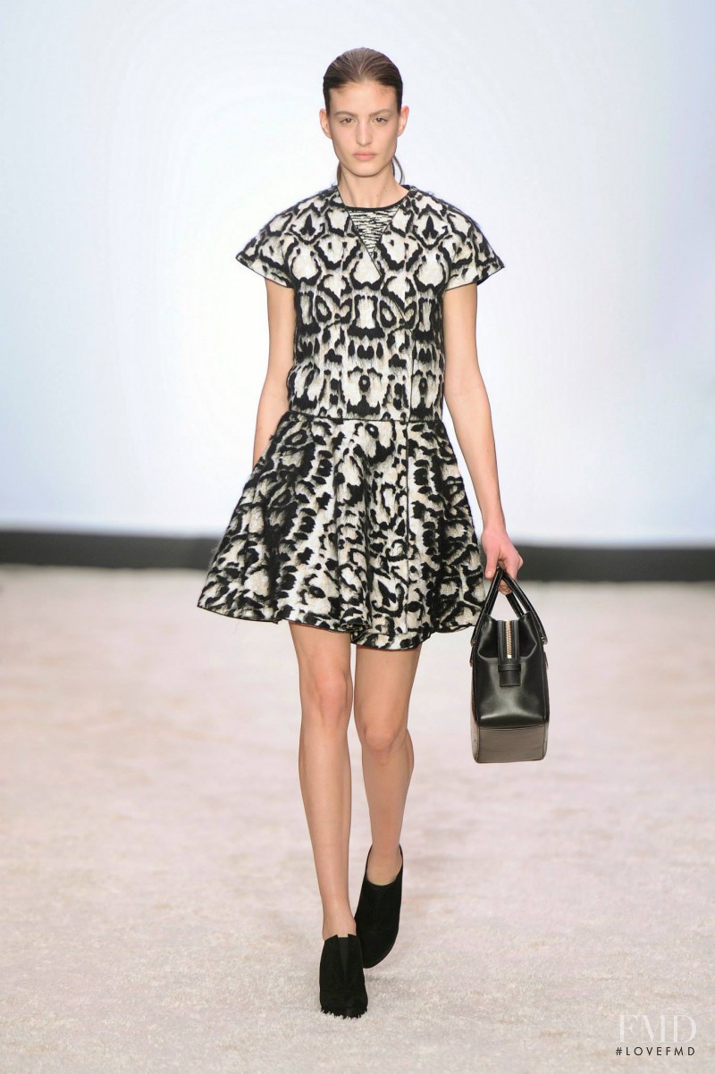 Elodia Prieto featured in  the Giambattista Valli fashion show for Autumn/Winter 2014