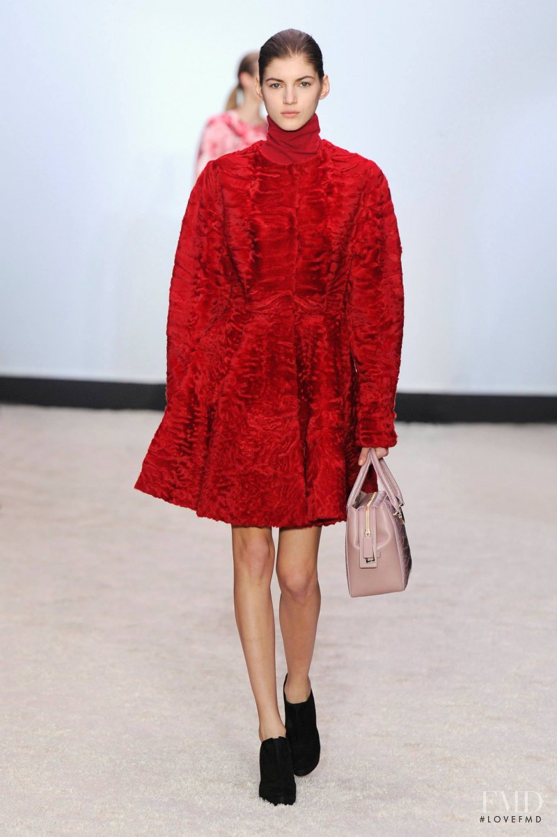 Valery Kaufman featured in  the Giambattista Valli fashion show for Autumn/Winter 2014