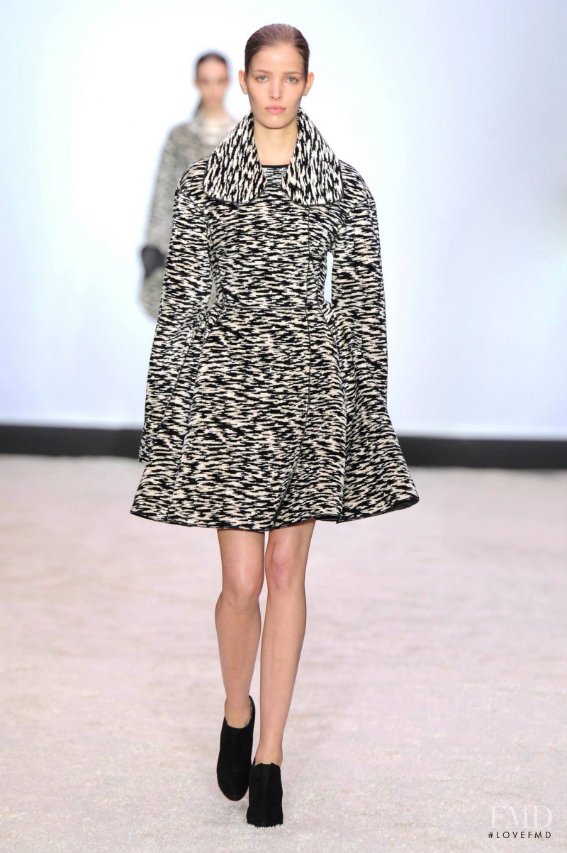 Alisa Ahmann featured in  the Giambattista Valli fashion show for Autumn/Winter 2014