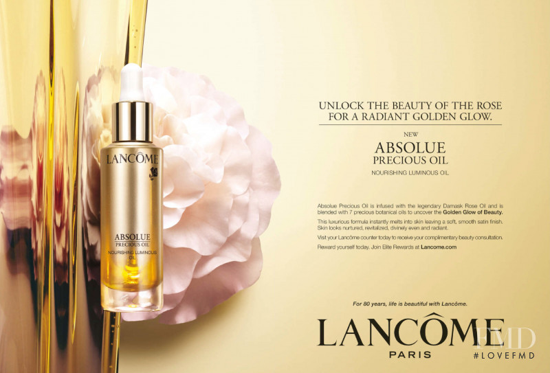 Lancome advertisement for Autumn/Winter 2015