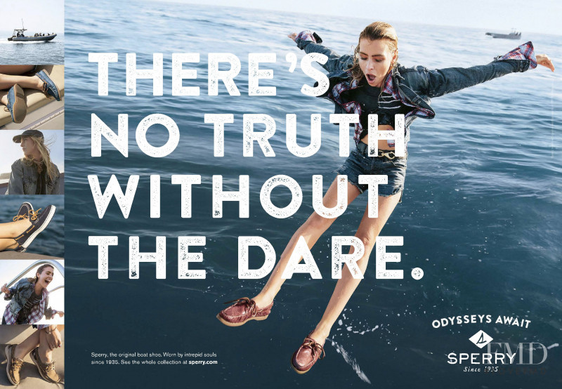 Sperry advertisement for Autumn/Winter 2015