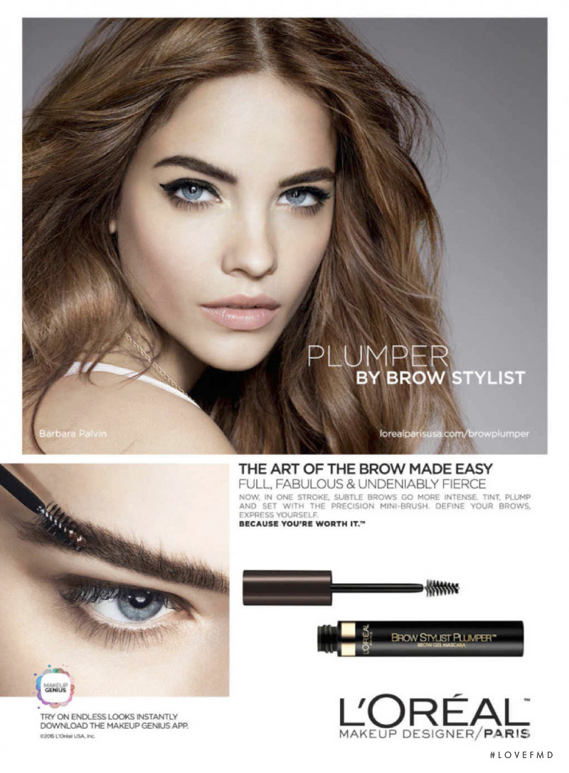 Barbara Palvin featured in  the L\'Oreal Paris advertisement for Autumn/Winter 2015