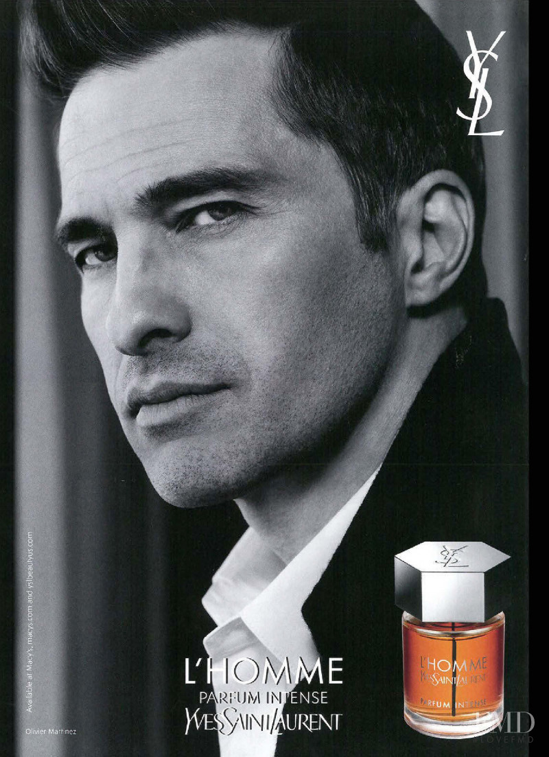 YSL Fragrance L\'Homme advertisement for Autumn/Winter 2015