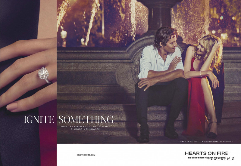 Hearts on Fire advertisement for Autumn/Winter 2015