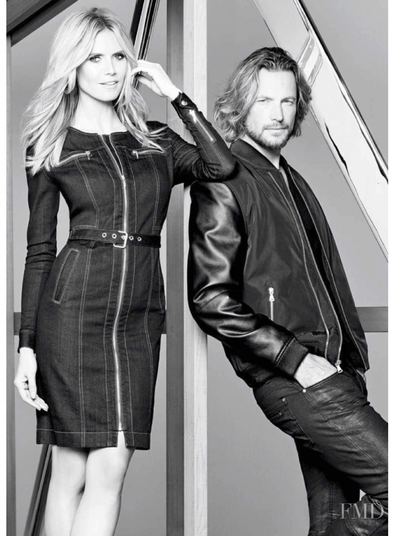 Heidi Klum featured in  the Macy\'s advertisement for Autumn/Winter 2015