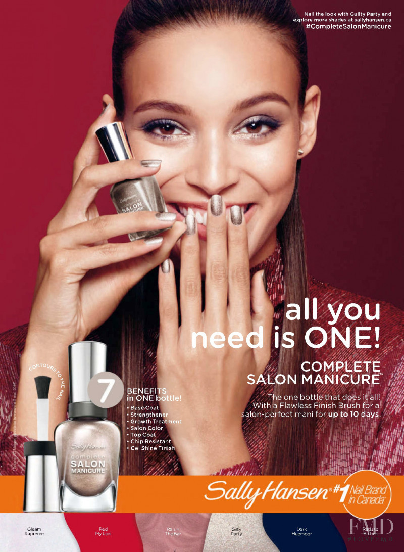 Sally Hansen advertisement for Autumn/Winter 2015