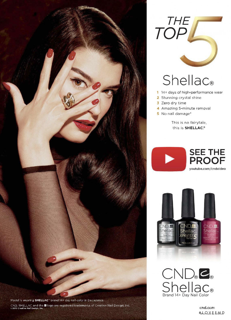 CND advertisement for Autumn/Winter 2015