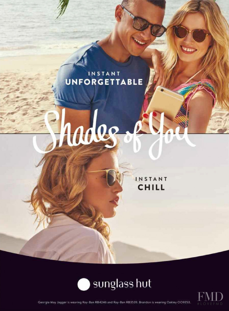 Sunglass Hut advertisement for Spring/Summer 2016